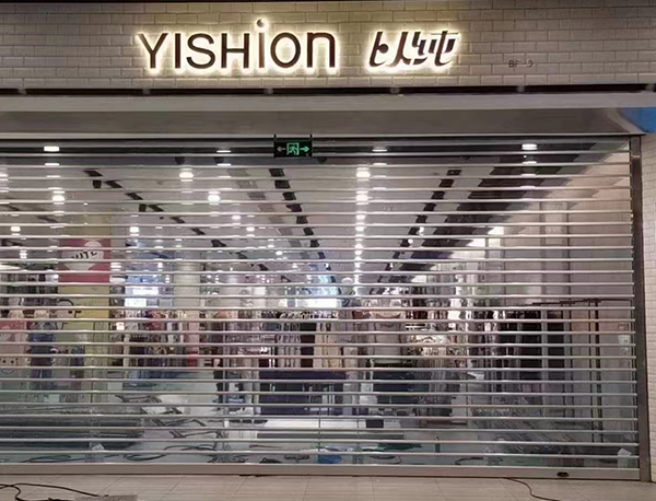 水晶卷簾門案例